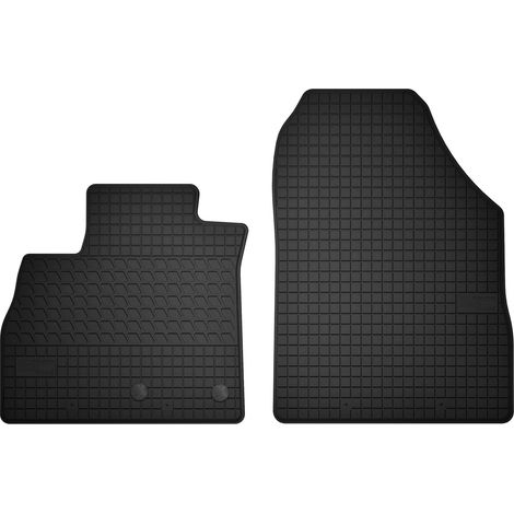 Tapis de sol avant en caoutchouc pour : Renault Grand Scenic IV monospace (de 2015 à 2022)