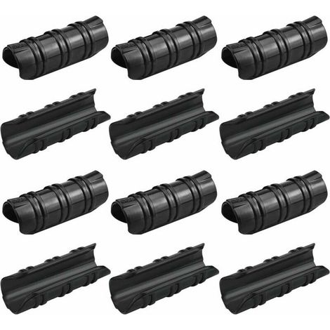 Serre Clips 25mm Clips Serre de Jardin Résistance aux Températures Elevées Fixation Bache Serre Durable Facile a Utiliser 100 Pcs (1/5)