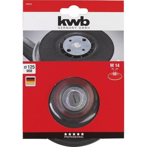 kwb 718112 accesorio para amoladora angular Almohadilla de apoyo