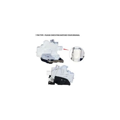 Hochleistungs-Türschloss hinten rechts, kompatibel mit Audi A4 Avant Allroad 8K B8, A5, Q3, Q5 und Q7. Präzises, langlebiges, sicheres und zuverlässiges Türschlosssystem für Reparatur und Austausch – 