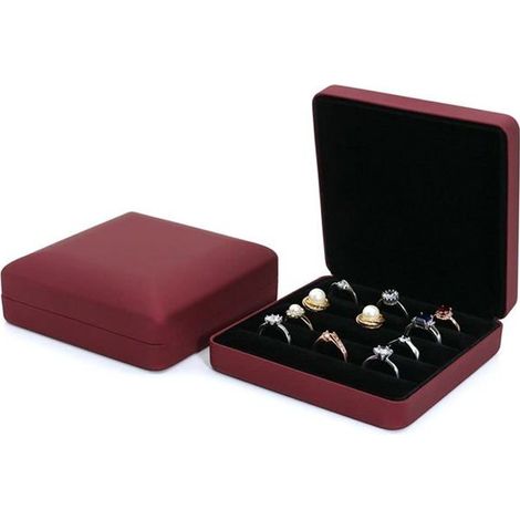 BelleRise - Crochets de rideau de douche noirs, crochets décoratifs pour tringle de douche, lot de 12 crochets haut de gamme. (1/4)