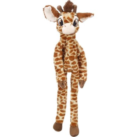 Peluche girafe aux grands yeux (convient aux chiens) (1/3)