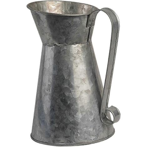 Französische Blumenvase im Landhausstil, dekorative Krugvase für Blumenarrangements, für Wohnzimmer, Hochzeit, Café, Jahrestag-S