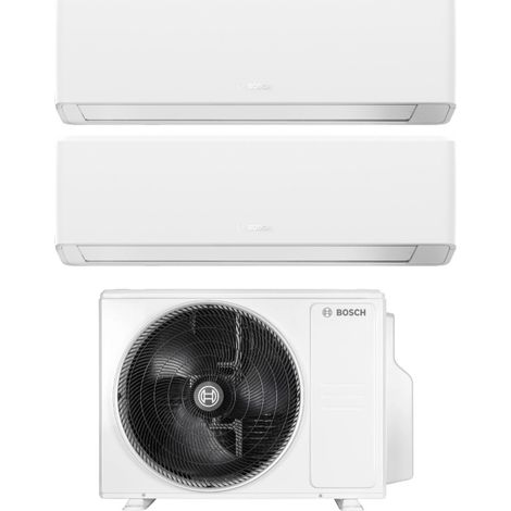 Condizionatore Dual Split Bosch Climate 7000i White 7+9 con 5000M 41/2 E R-32 Wi-Fi Integrato (1/4)
