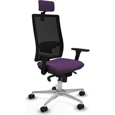 Piqueras et Crespo 3D086N2 Chaise de bureau violet (1/3)