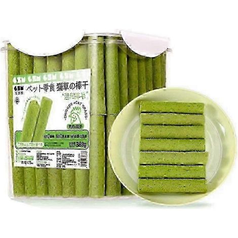 60 bâtonnets à mâcher pour les dents de chat, friandises pour le nettoyage des dents de chat (1/5)