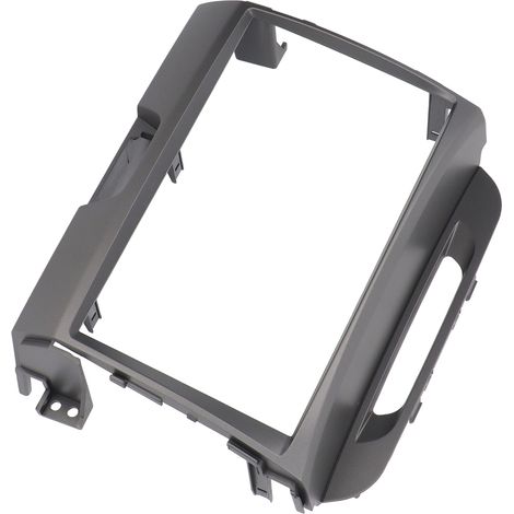 Kit de remplacement garniture tableau de bord façade centrale GPS navigation 9 pouces pour KIA Sportage SL 2010-2016, panneau de console en plastique noir, bezel de montage (1/5)