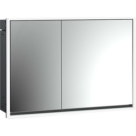 emco loft Lichtspiegelschrank, 1000mm, 2 Türen, Aufputzmodell, (1/5)
