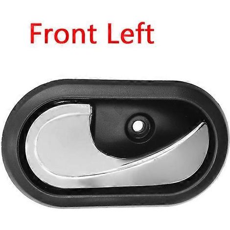 Poignées de porte intérieures de voiture (4/2/1 pièces) - Référence : 8200733848 8200733847 - Compatibles avec les modèles Duster, Renault Logan et Dacia Sandero (2012-2016). (1/5)