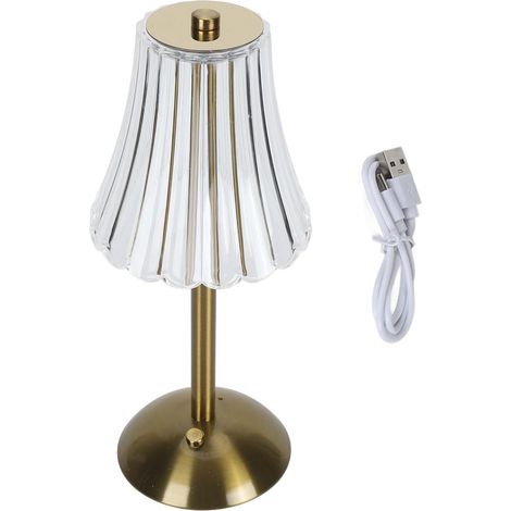 Lampe de Bureau Vintage à intensité Variable, 3 Couleurs, Chevet (1/5)