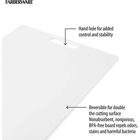 Planche à découper plastique lave-vaisselle grande taille (1/4)