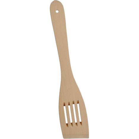 Spatola da cucina, spatola in legno traforata per girare carne o frittelle (1/2)
