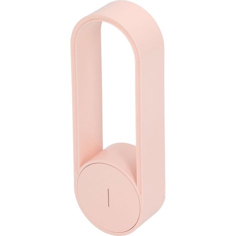 Mini purificateur d'air, connexion USB facile, élimination des poussières et des odeurs par ions négatifs, purificateur d'air portable adapté à la maison, la voiture et le bureau. Rose.