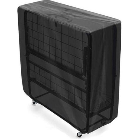 Housse de lit pliante - Noir 210D - 99L x 38L x 114H cm (1/4)