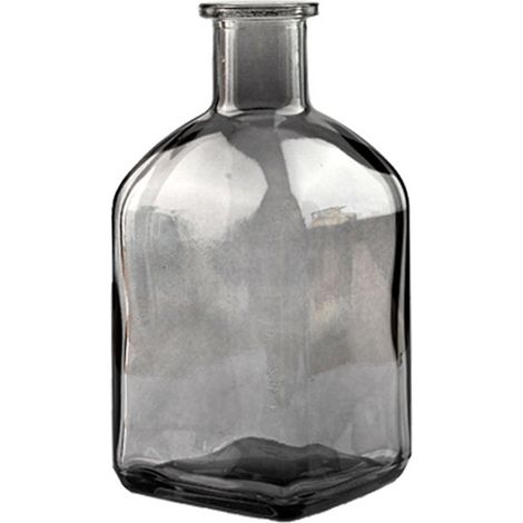 Vase En Verre - 18,5 x 7 cm - Décoration Intérieure Bureau Salon Salle De Bain - Centre De Table Mariage Pendaison De Crémaillère - 1 Pièce (1/5)