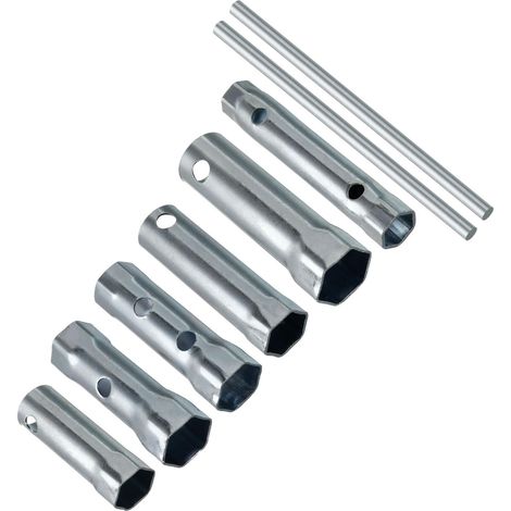 6 Pièces Clé à Bougie d'Allumage pour Moto à Double Extrémité 8-10mm (1/5)