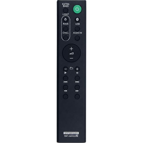 Telecomando di ricambio per sistema audio Sony, compatibile con RMT-AM200U (1/5)