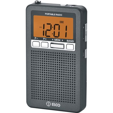 ELCO radio am/fm pd988d , Radio portátil con altavoz AM/FM negra PD988D.
-Marca: Elco.
-La radio portátil PD988D es un clásico modernizado que combina la recepción de radio analógi (1/3)