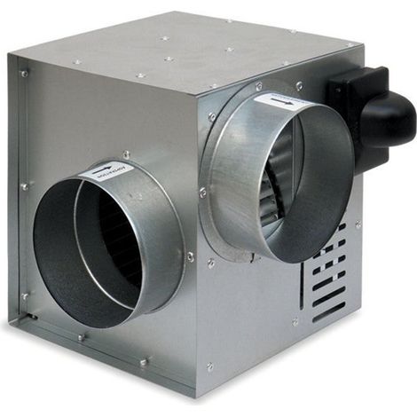 Groupe de distribution d'air chaud 400 m³/h – Moteur 90W – Boîtier distribution pour espaces confinés – Fabrication française – Autogyre