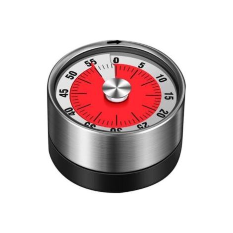 Temporizador mecánico de Küche, administrador de tiempo de Küche blanco, temporizador magnético de Küche, cuenta atrás giratoria de Edelstahl (1/3)
