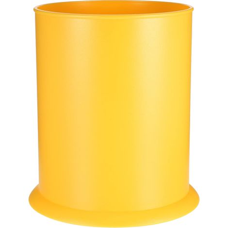 Porte-ustensiles de cuisine baguettes en plastique porte-panier de rangement fourchette à cuillère caisse de Pot de rangement (jaune) (1/5)