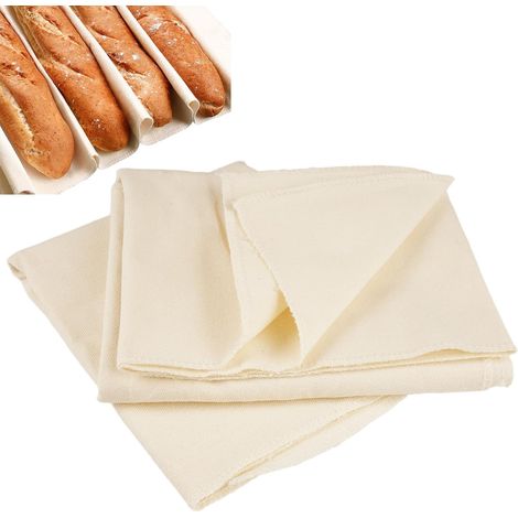 piezas de tela de lino para hornear, 75x45 cm. Tela profesional para repostería. (1/5)