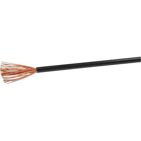 Câble gainé H05V-K VOKA Kabelwerk H05VK05SW 1 x 0.50 mm² noir 100 m Y121101 (1/4)
