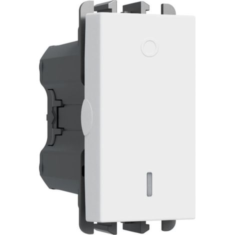 Interruttore bipolare urmet lybra  bianco - 27162.b
