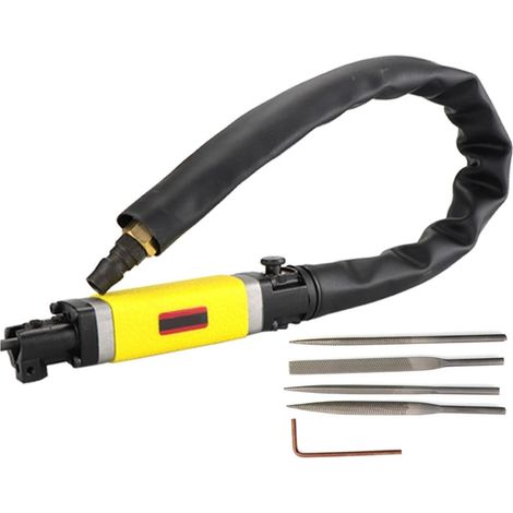 Kit de micro-meuleuse pneumatique Outil De Lime Pneumatique/à Air De Qualité Lime Alternative Outils De Polissage De Meubles En Bois Lime Polisseuse Artisanat En Bois À Espace Étroit (1/5)