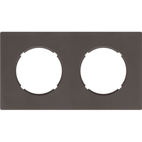 FONTINI Plaque double TAUPE DOM (1/2)
