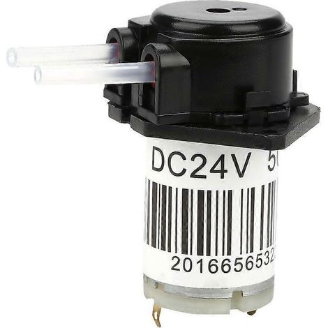 Mini pompe péristaltique 24V auto-amorçante et à faible niveau sonore (mécanisme de verrouillage) (1/4)