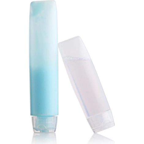 Set mit 6 x 30 ml weichen Reiseflaschen aus flexiblem und leicht zu reinigendem HDPE, für DIY- und Reise-Toilettenartikel (1/5)