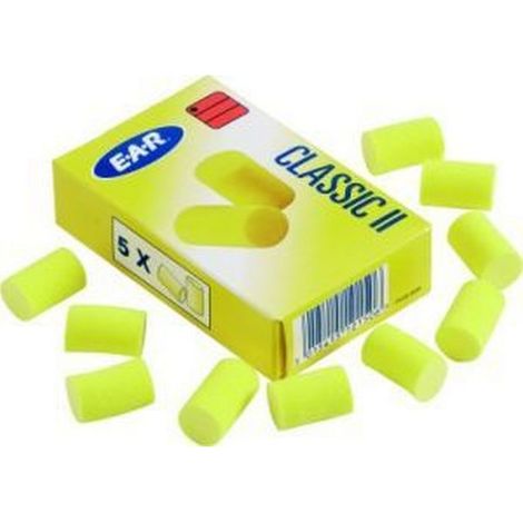 Tapones de protección auditiva 3M™ -E-A-R™ Classic™ II- 50 cajas de 5 pores