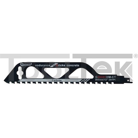 LAMA CALCESTRUZZO SEGHETTO SEGA GATTUCCIO MATTONI 305mm 20 DENTI G40081