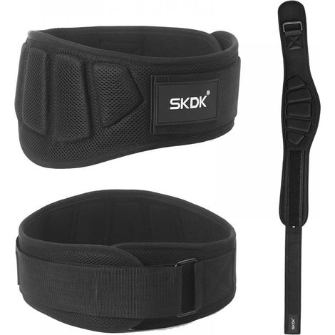 Ceinture de musculation pour le bodybuilding, l'entraînement de force, l'haltérophilie et le CrossFit - Ceinture d'entraînement pour hommes et femmes (1/5)