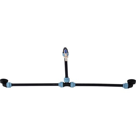 IBC container connector, tandem connector, elbow, tandem container accessories, two containers connected in series, height-increasing type. (1/5)