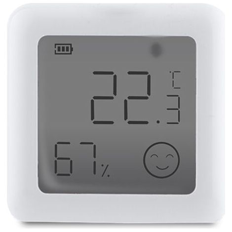 Détecteur de température et d'humidité Tuya BT - Hygromètre-thermographe avec écran LCD pour la maison, le bureau et la chambre de bébé (1/5)