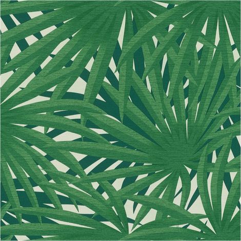 Flowers wallcovering wall Profhome 378613 non-woven wallpaper smooth with floral pattern matt green white 5.33 m2 (57 ft2) (1/5)