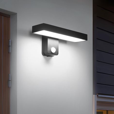 17W Applique Murale Exterieur Detecteur de Mouvement 350° Réglable (1/5)