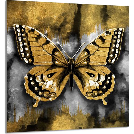 PANNELLO IN VETRO PER CUCINA 60x65 Butterfly (1/5)