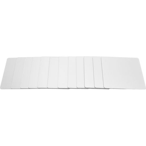 12pcs Self Adhesive Acrylic Mirror Anti Fall Self Adhesive Mirror Tiles No Drilling Mirror Sheets Wall Stickers for Bedroom Door (1/5)