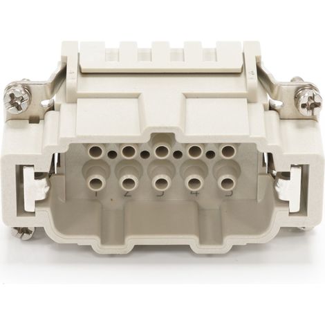 Embout de connecteur RS PRO, 10 contacts , 16A, Mâle ( Prix pour 1 )