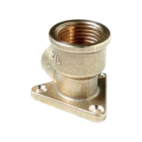 Coude femelle avec base de fixation 472 GCU 1'' (26/34) - Cuivre Ø28 - Arcanaute