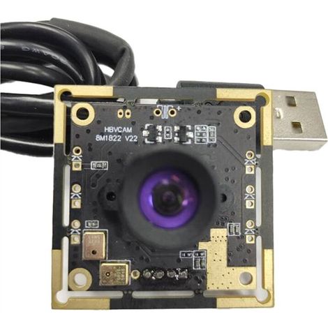 Webcam IMX179 30fps 2M Cable Objectif 3mm Sans Distorsion, Module de Caméra USB, Compatible pour Système de Notation Autodarts.Io (1/2)