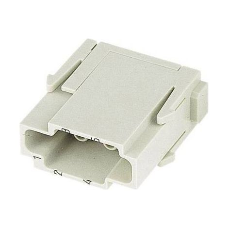 Harting 09 14 006 3001 Inserto maschio Han® C-Modul 6 + PE A crimpare 1 pz.