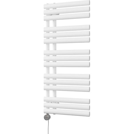 Percival - White Electric Towel Rail H1120mm x W500mm 500w Thermostatic (1/3)
