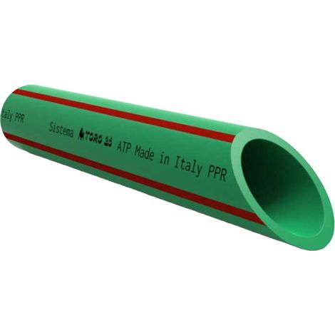 "TUBO IN PPR """"TORO 25"""" PN20 IN BARRE Ø32 x Sp.5,4 mm - 4 ML. Q.TA 60"