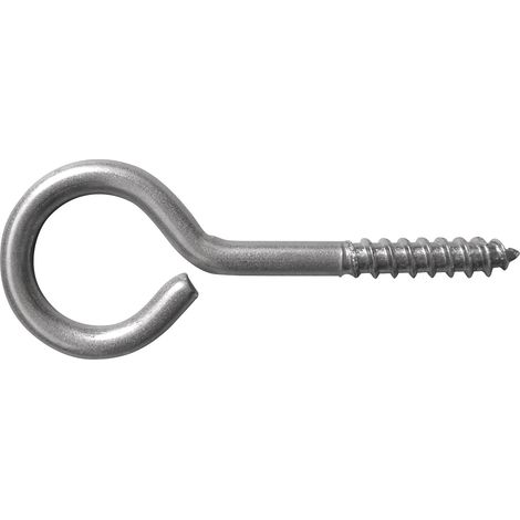 Ringschraube Ösenschraube mit Holzgewinde 4,4x40mm Augenschraube Edelstahl A2