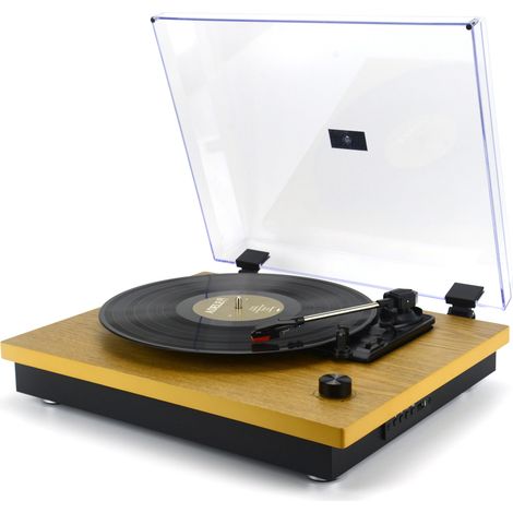 Majestic TT 53 Giradischi Vintage 33/45/78 Giri USB Ripping Wireless Audio Wood (1/3)