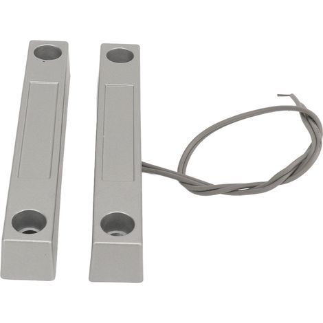 Contact de porte roulante, interrupteur à lames magnétique, alarme de porte NC réactive pour garage, entrepôts industriels, magasins (1/5)
